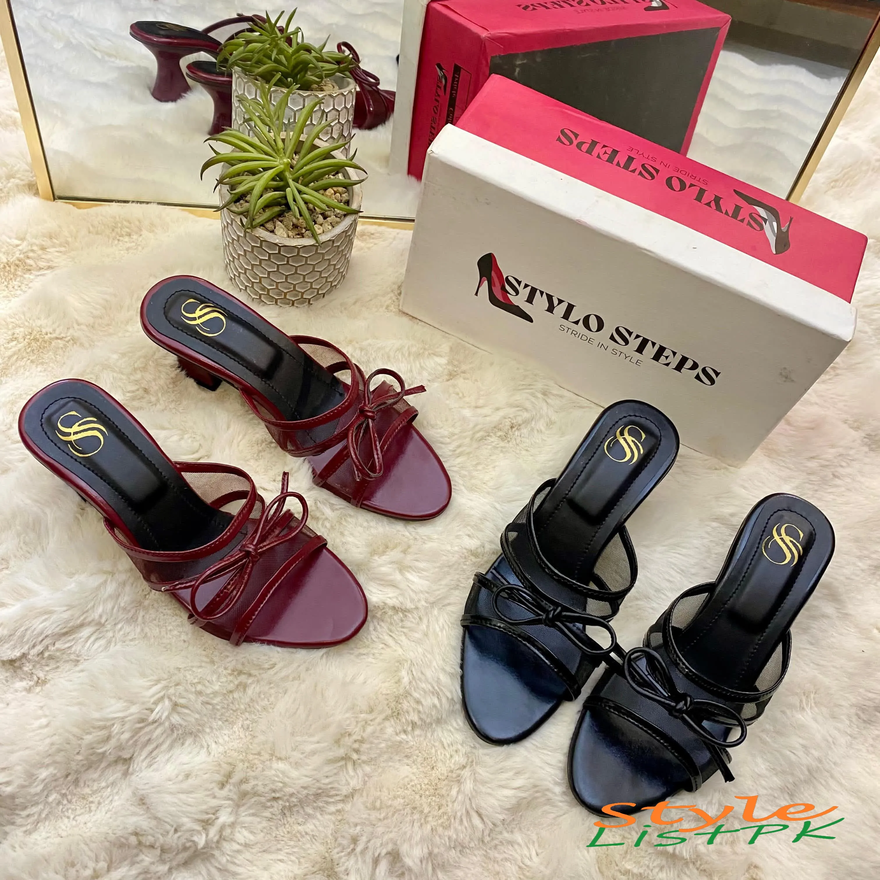 Urban Ribbon Heels