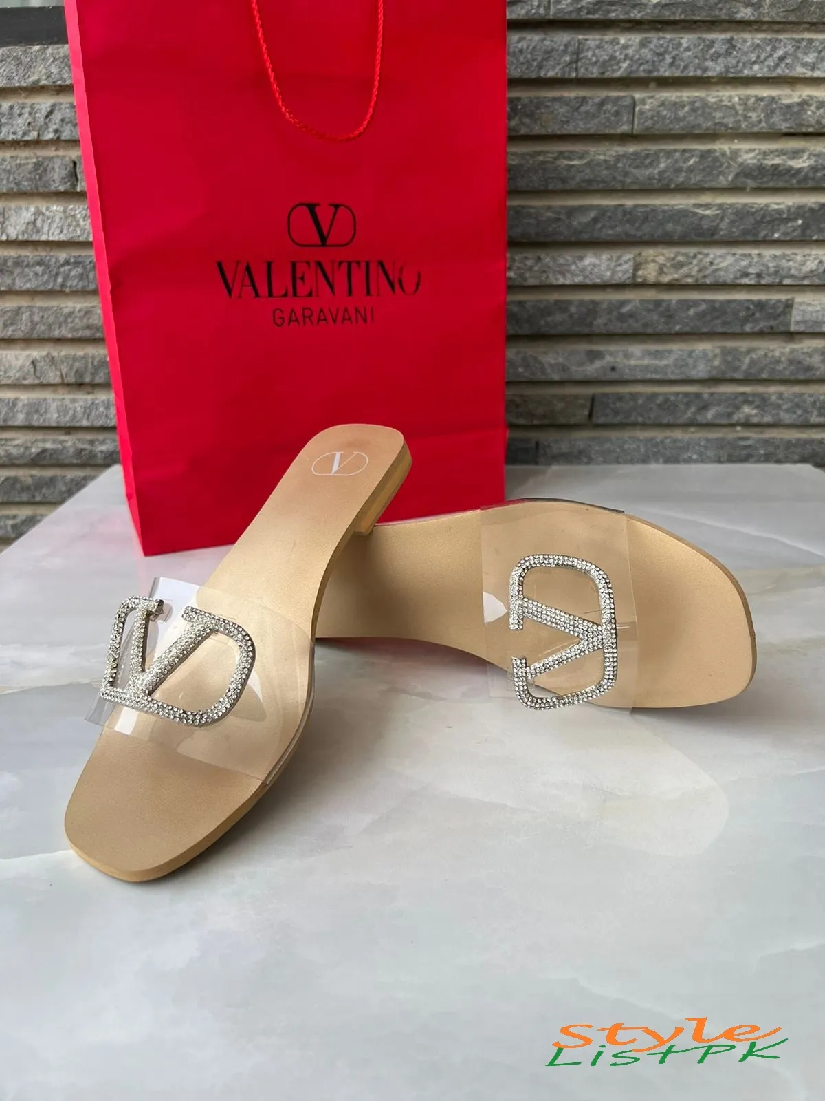 Valentino Clear Flats