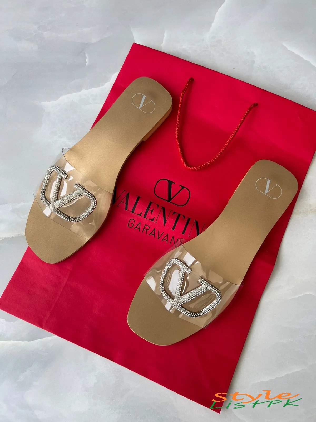 Valentino Clear Flats