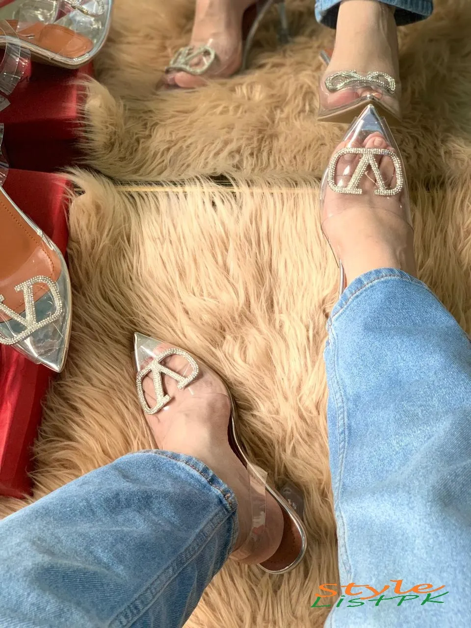 Valentino Transparent Heels