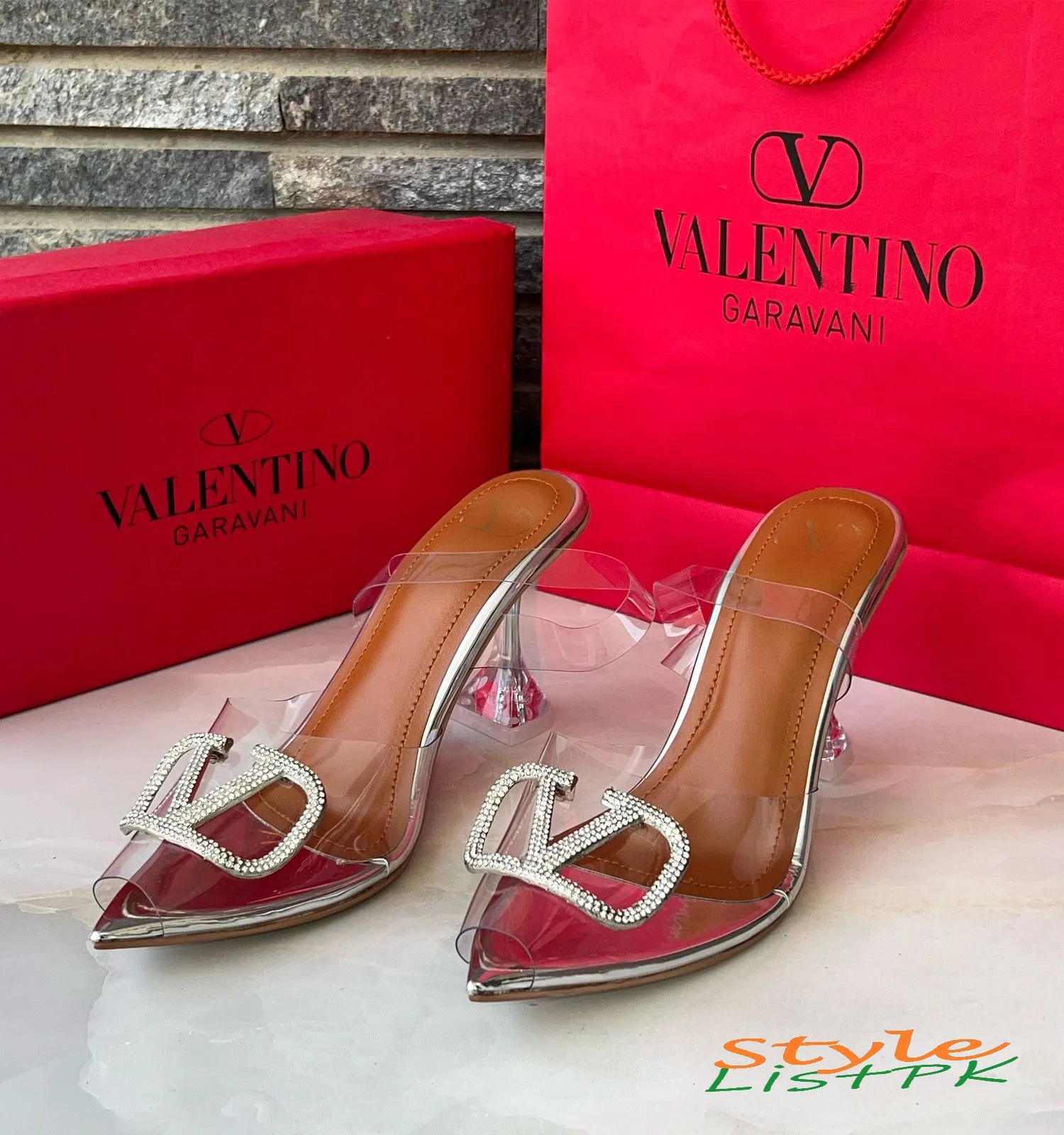 Valentino Transparent Heels