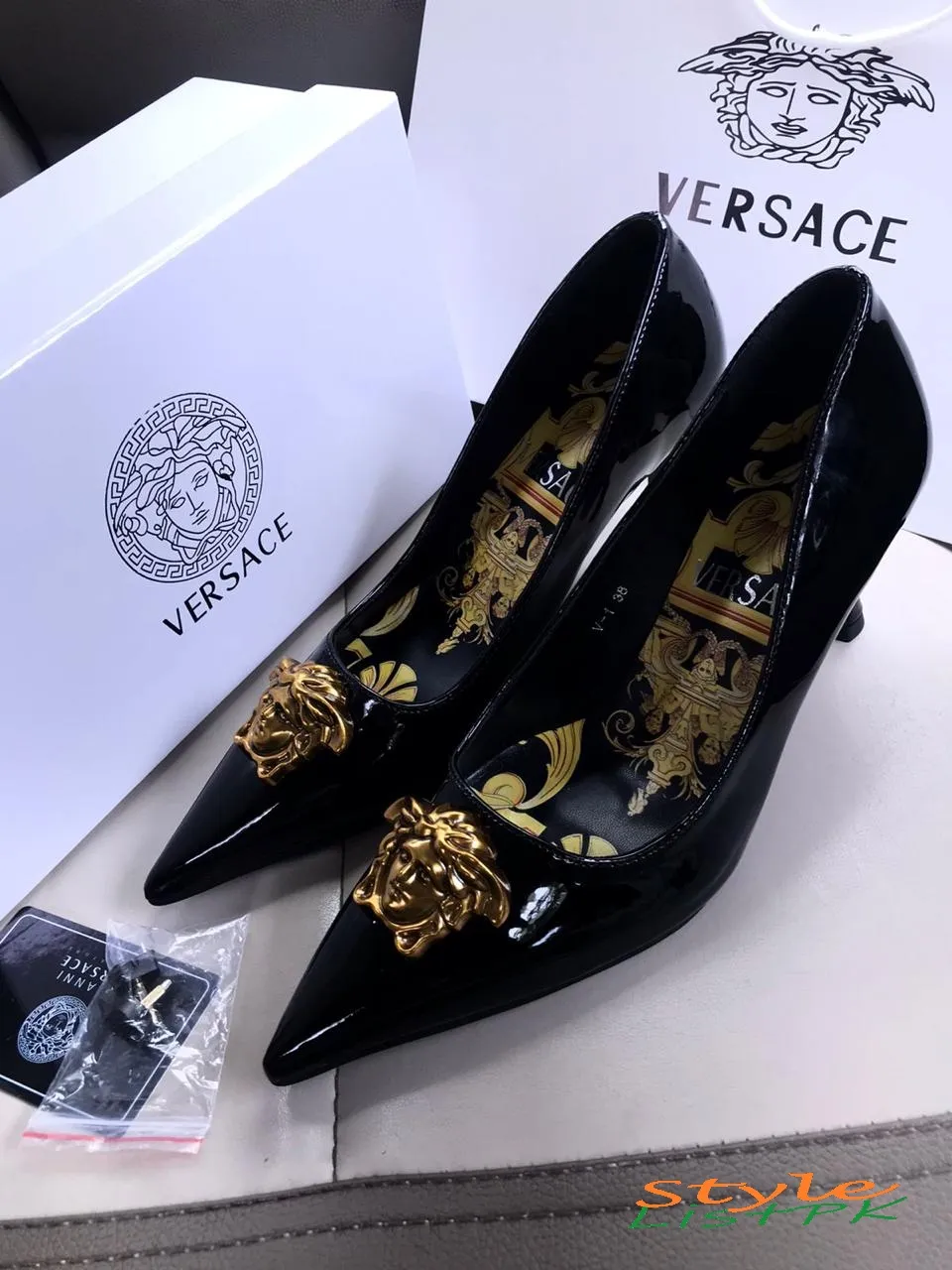Versace Heels Glossy
