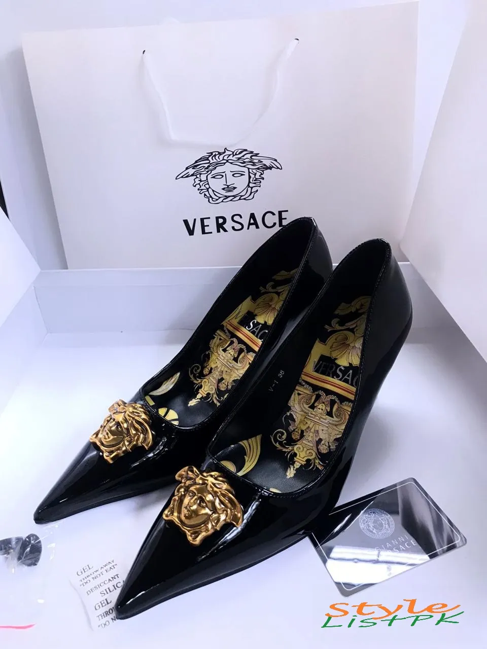 Versace Heels Glossy