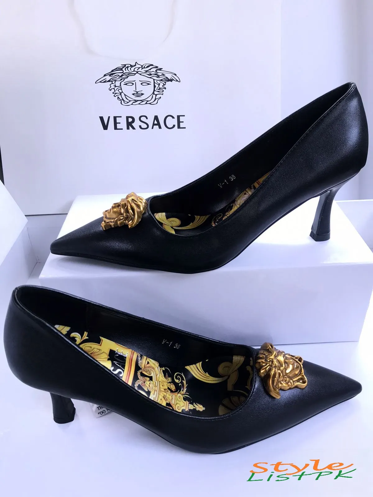 Versace Heels Matte