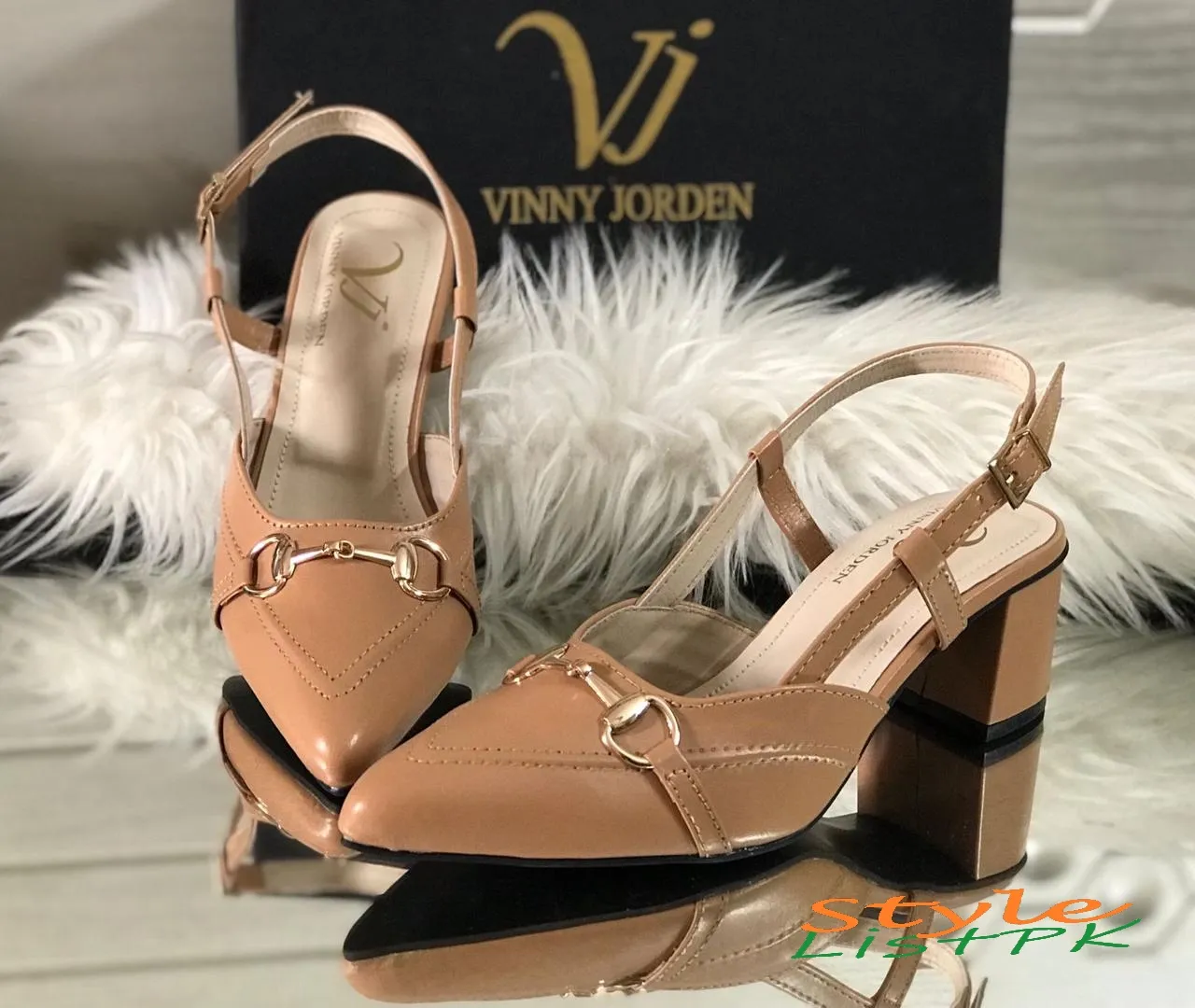 Vinny Jordan Block Heel 