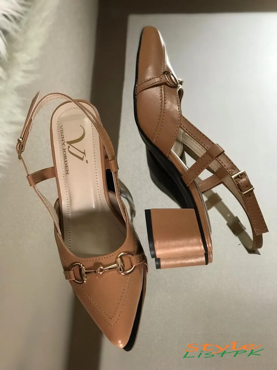 Vinny Jordan Block Heel 