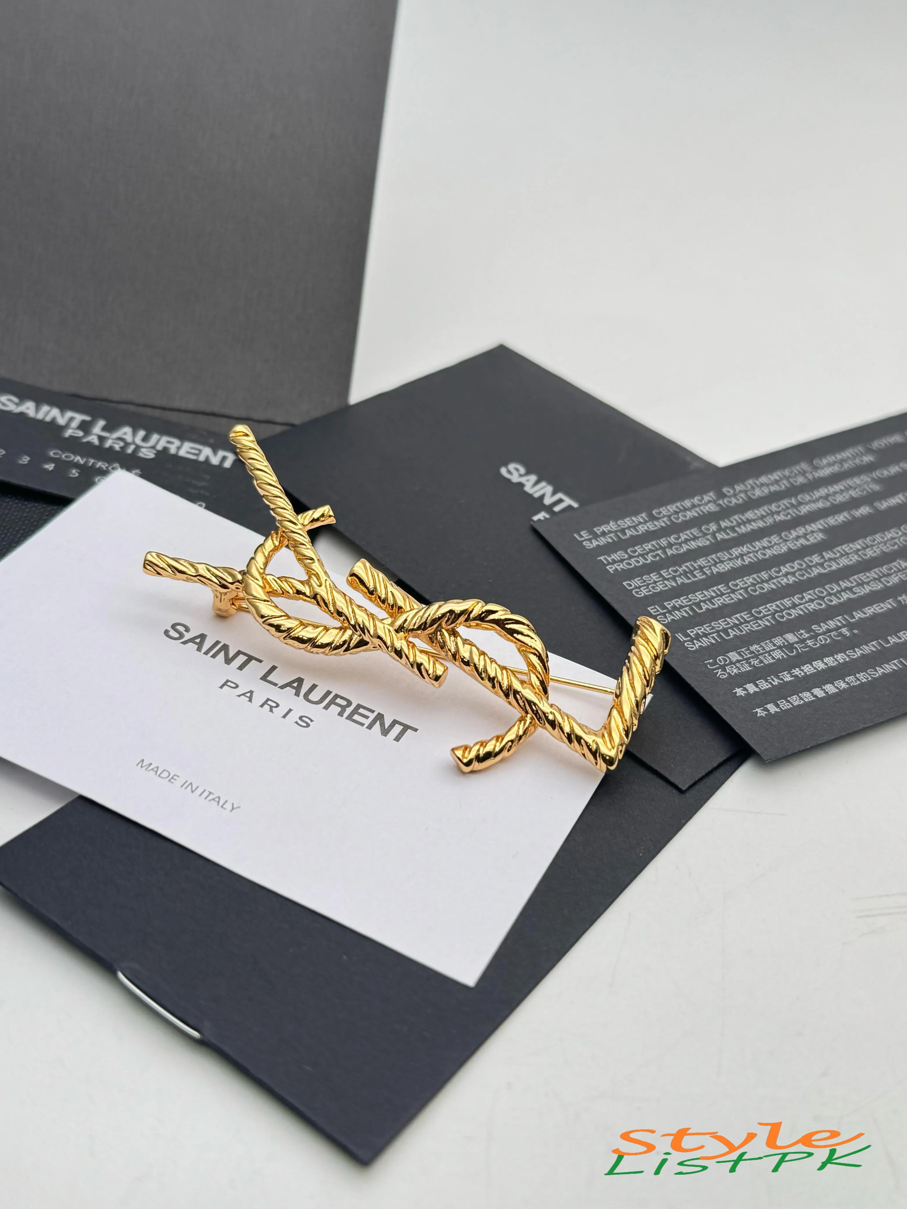 Ysl Cassandra Brooch