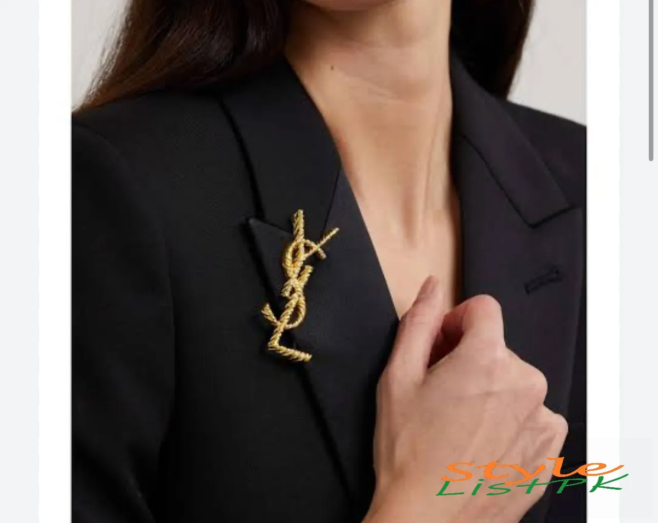 Ysl Cassandra Brooch