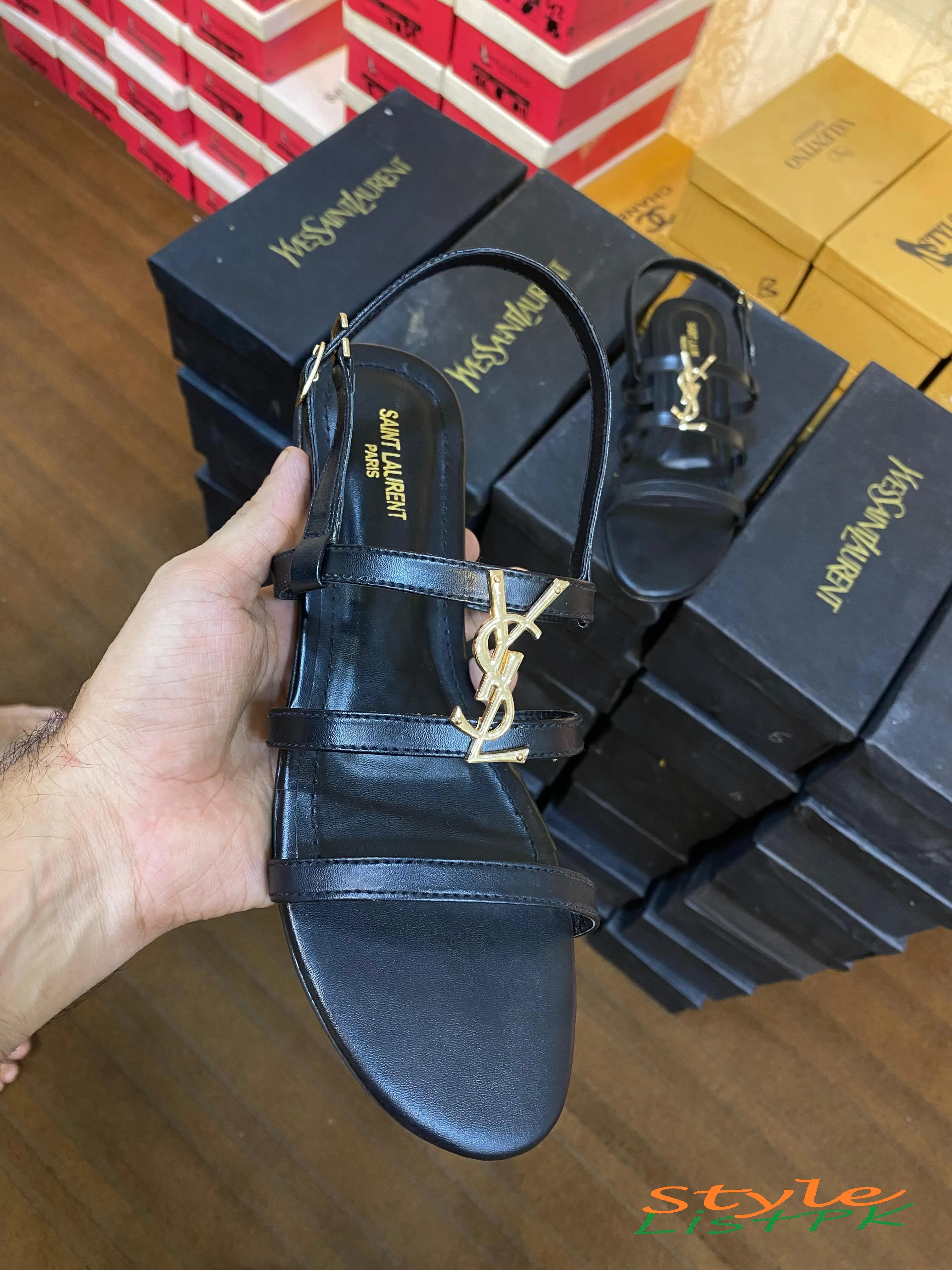 Ysl Cassandra Sandals 