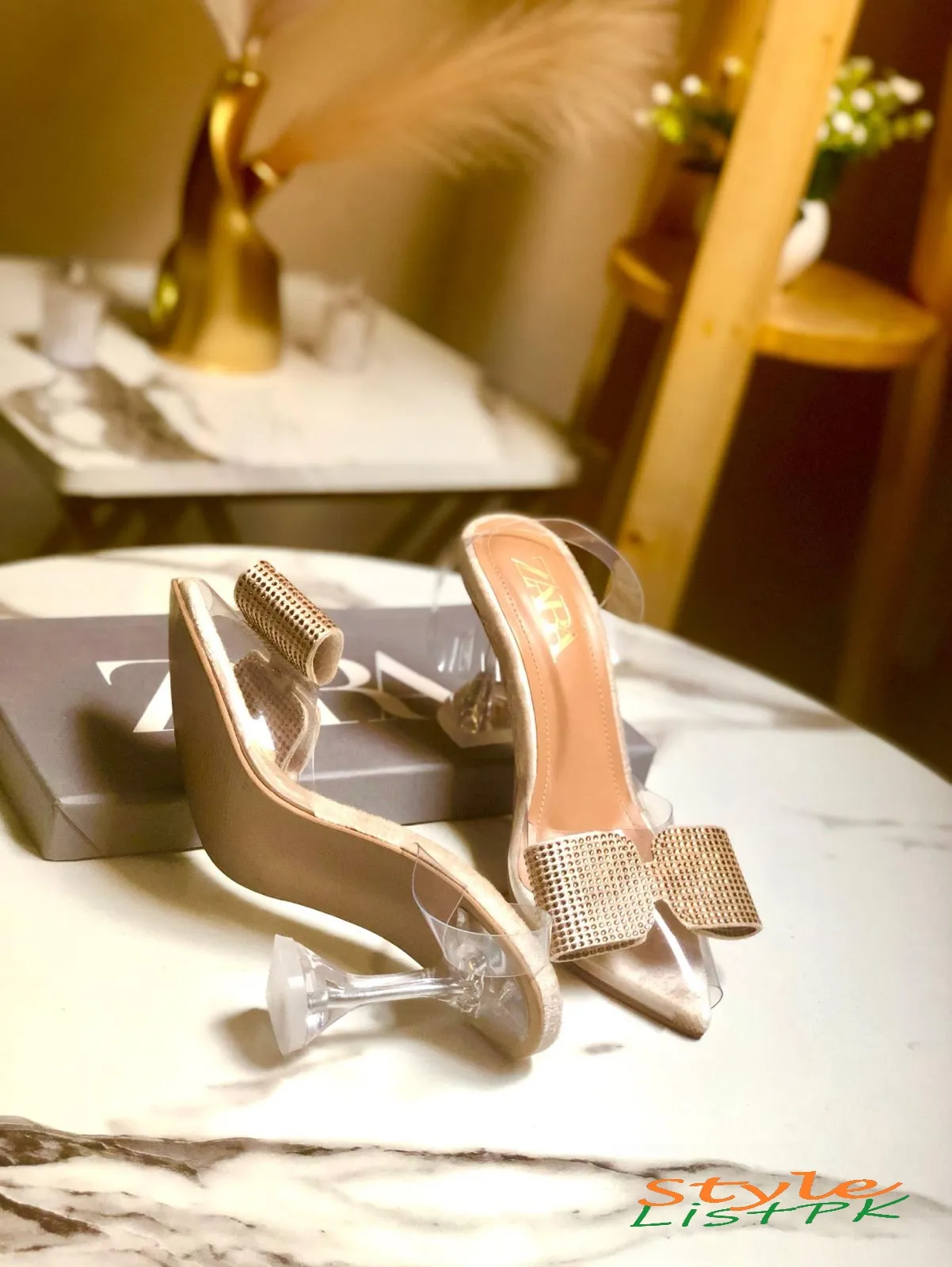 Zara Bow Heels