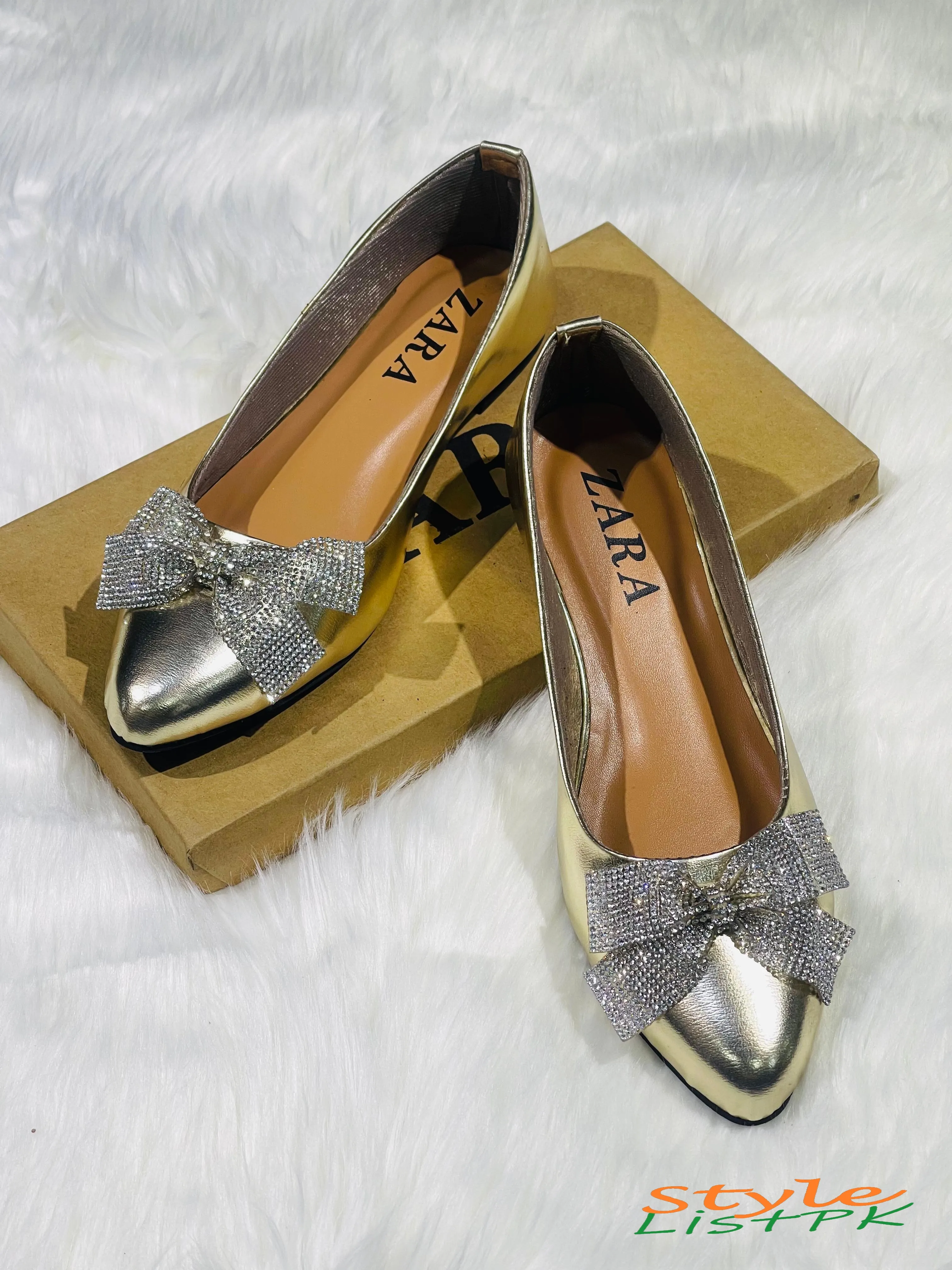 Zara Bow Pumps 
