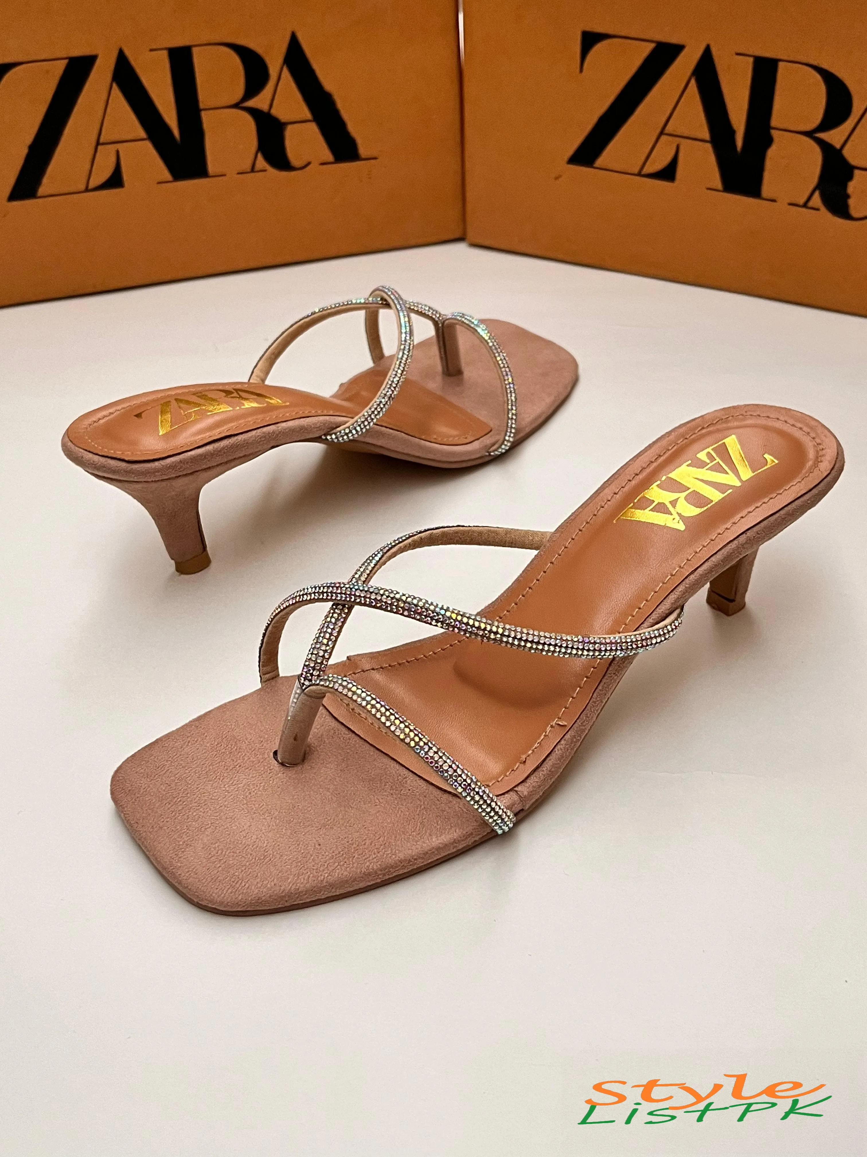 Zara Embellished Heels