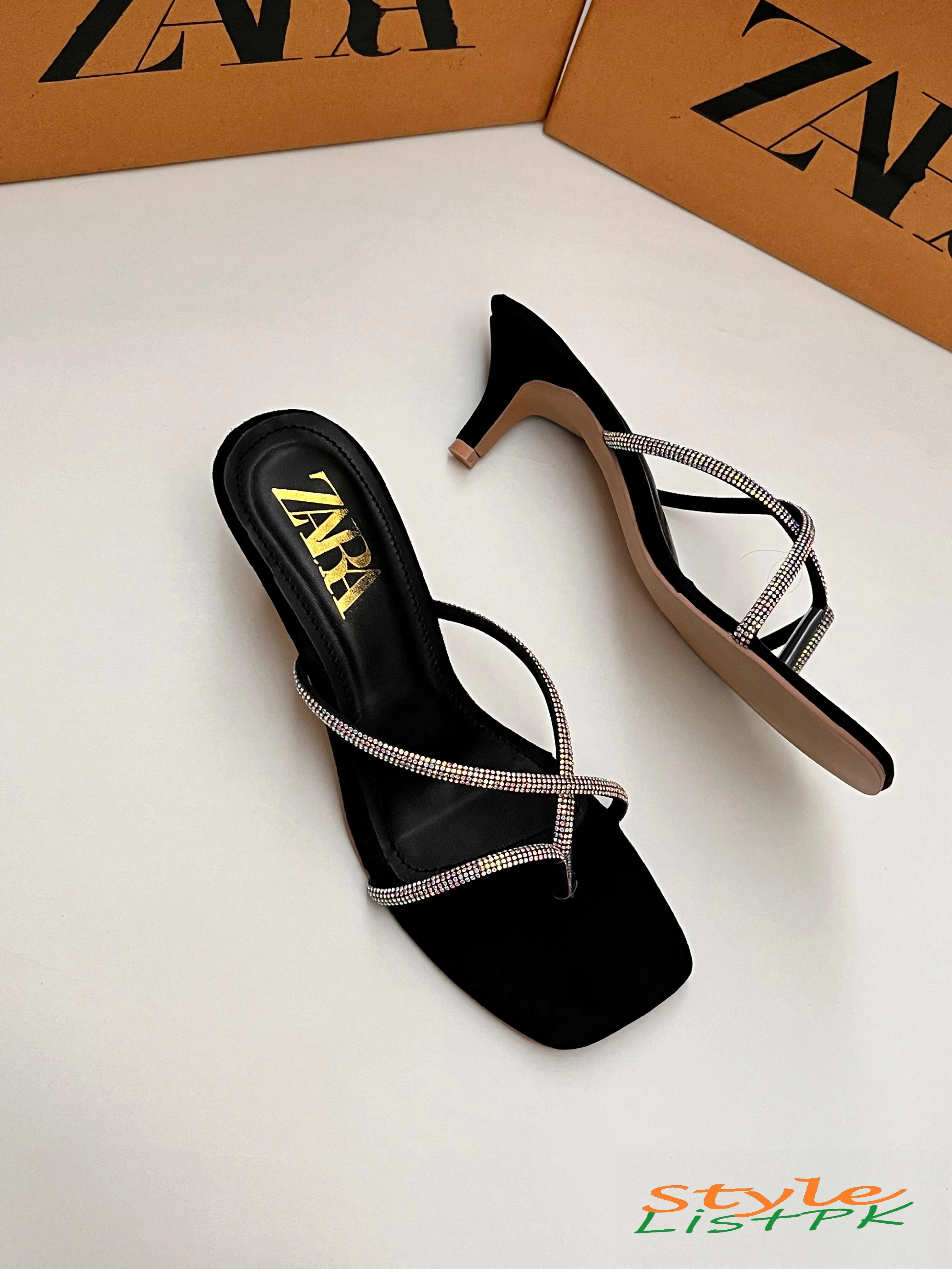 Zara Embellished Heels