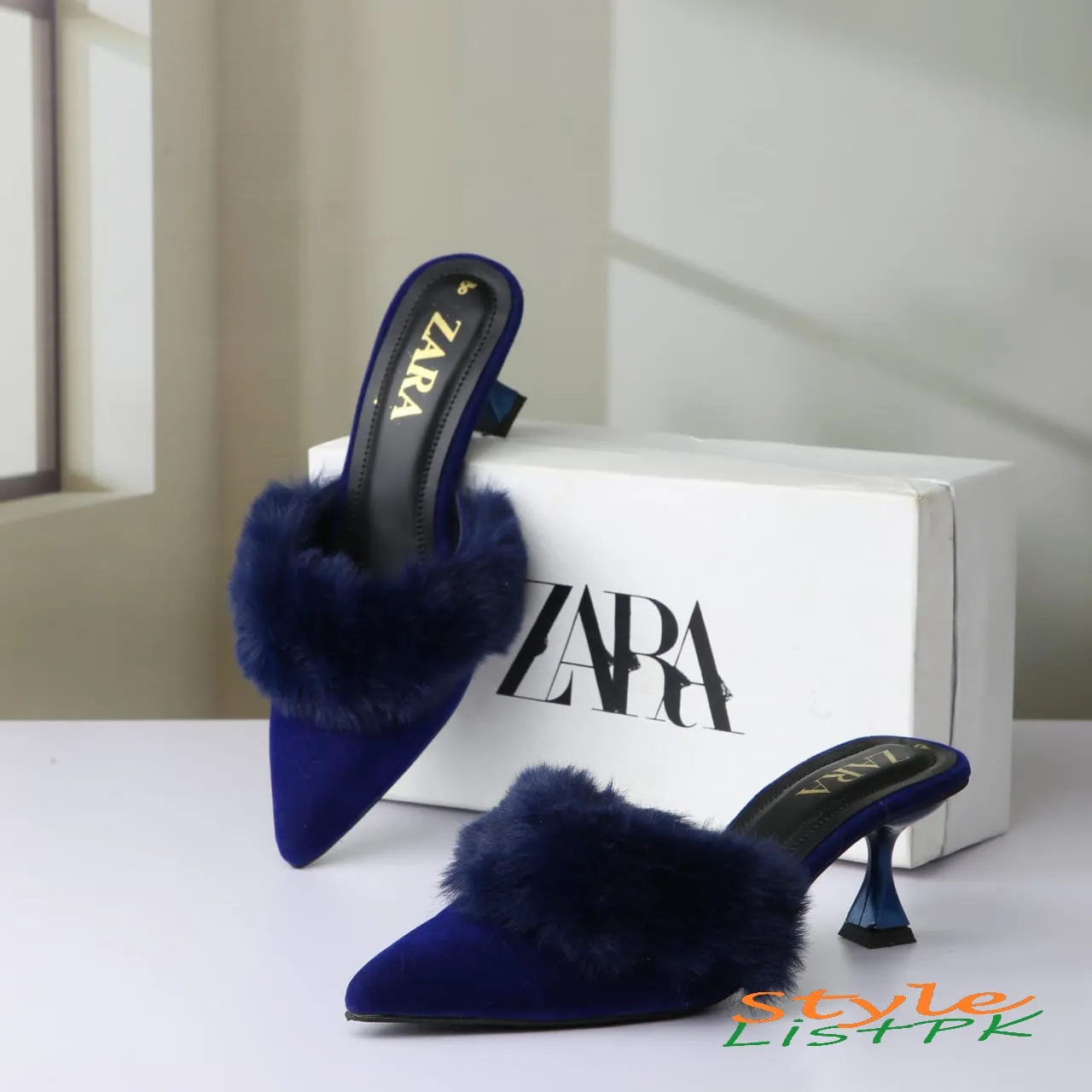 Zara Furr Heels 
