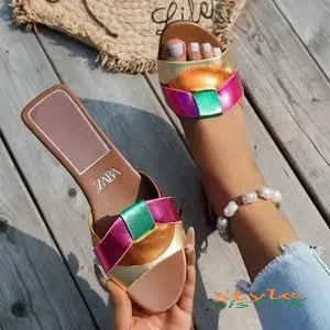 Zara Multi Color Flats 