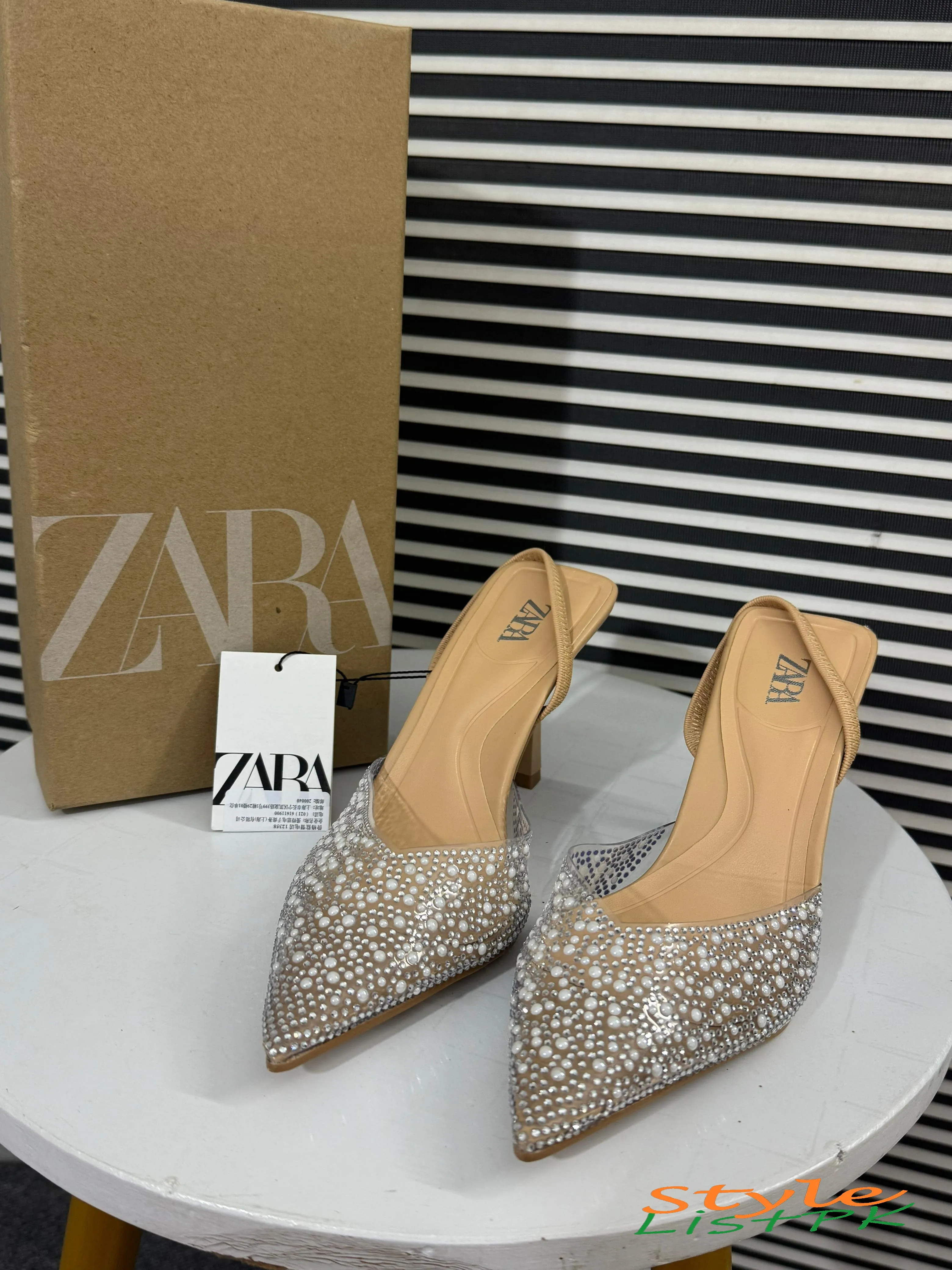 Zara Slingback High Heels